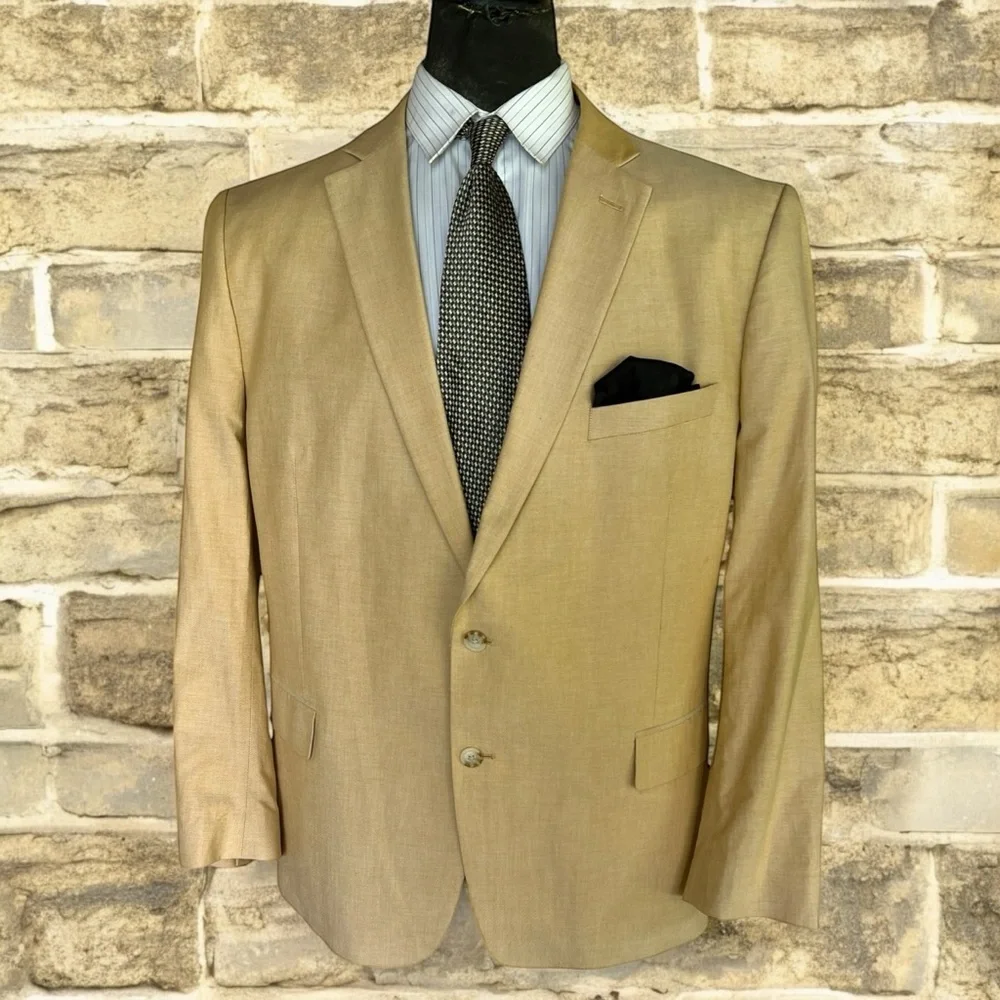 Stafford Tan Sport Coat Classic Fit Versatile Design☑️ - Picture 6 of 12
